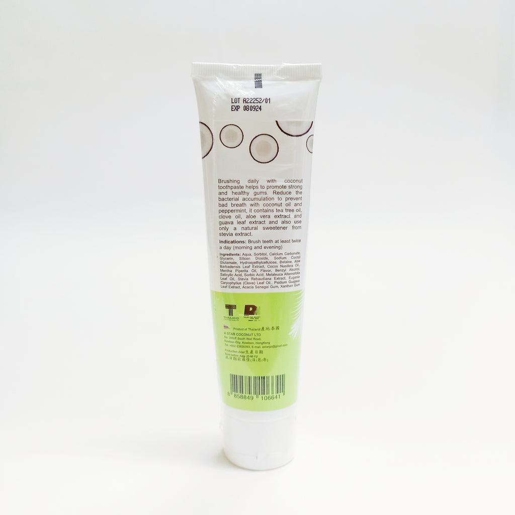 A CAP Coconut Oil Toothpaste 100g