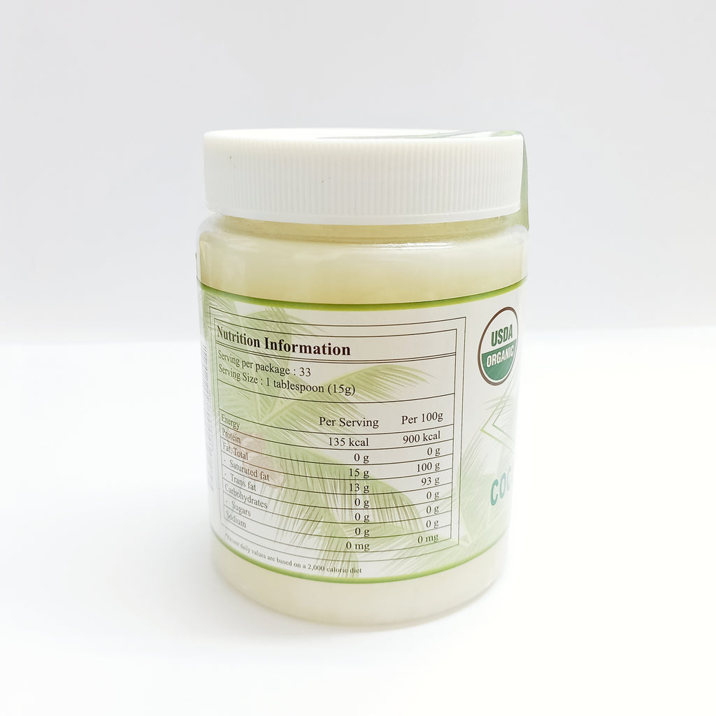 A CAP Organic Coconut Cooking Oil 500ml (USDA)