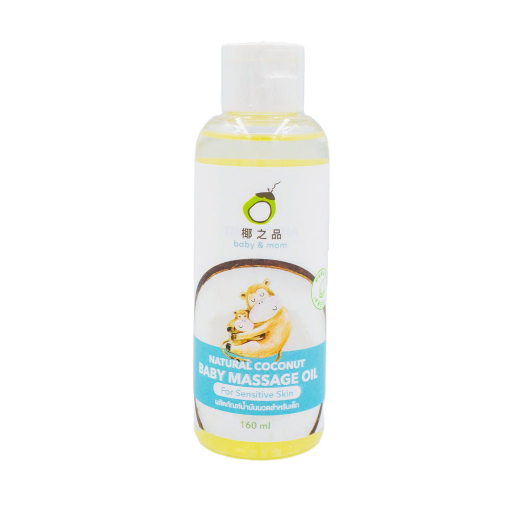 Tropicana - Natural Coconut Baby Massage Oil 160ml